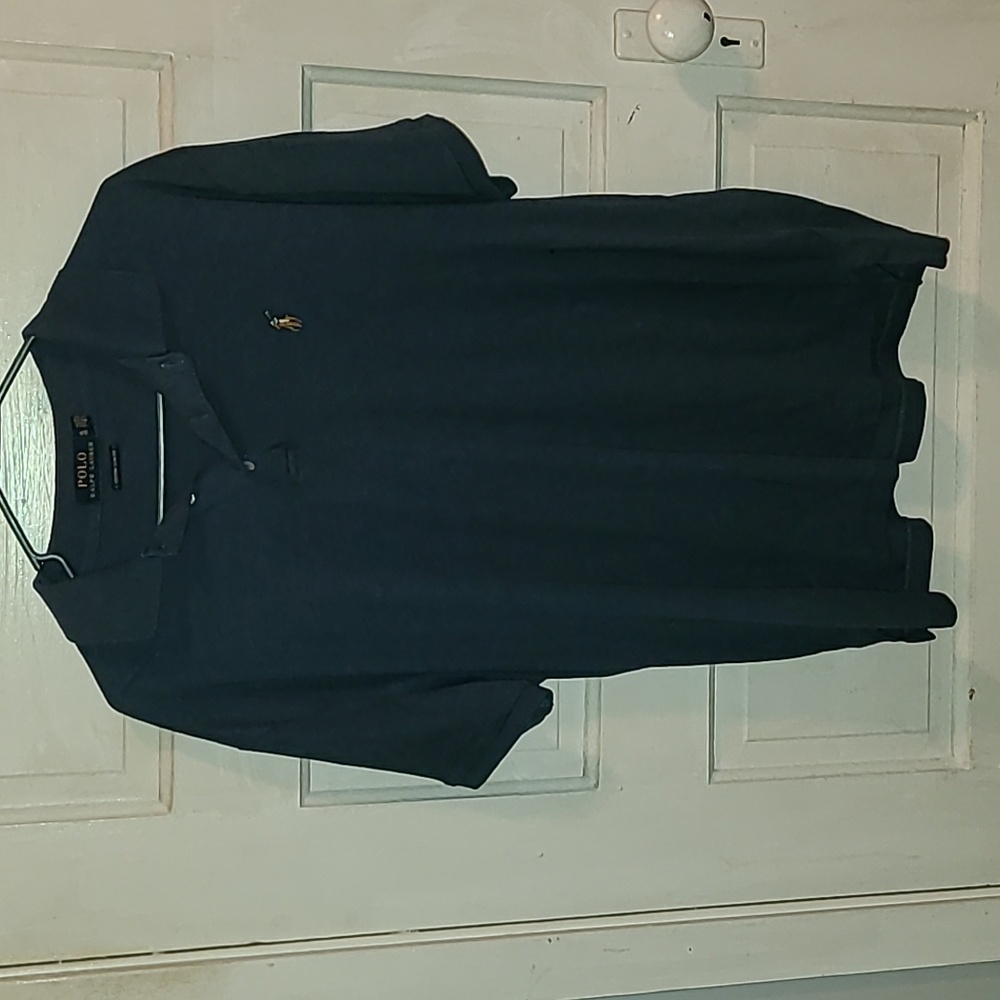 Ralph Lauren Dark Blue Custom Slim Fit Polo